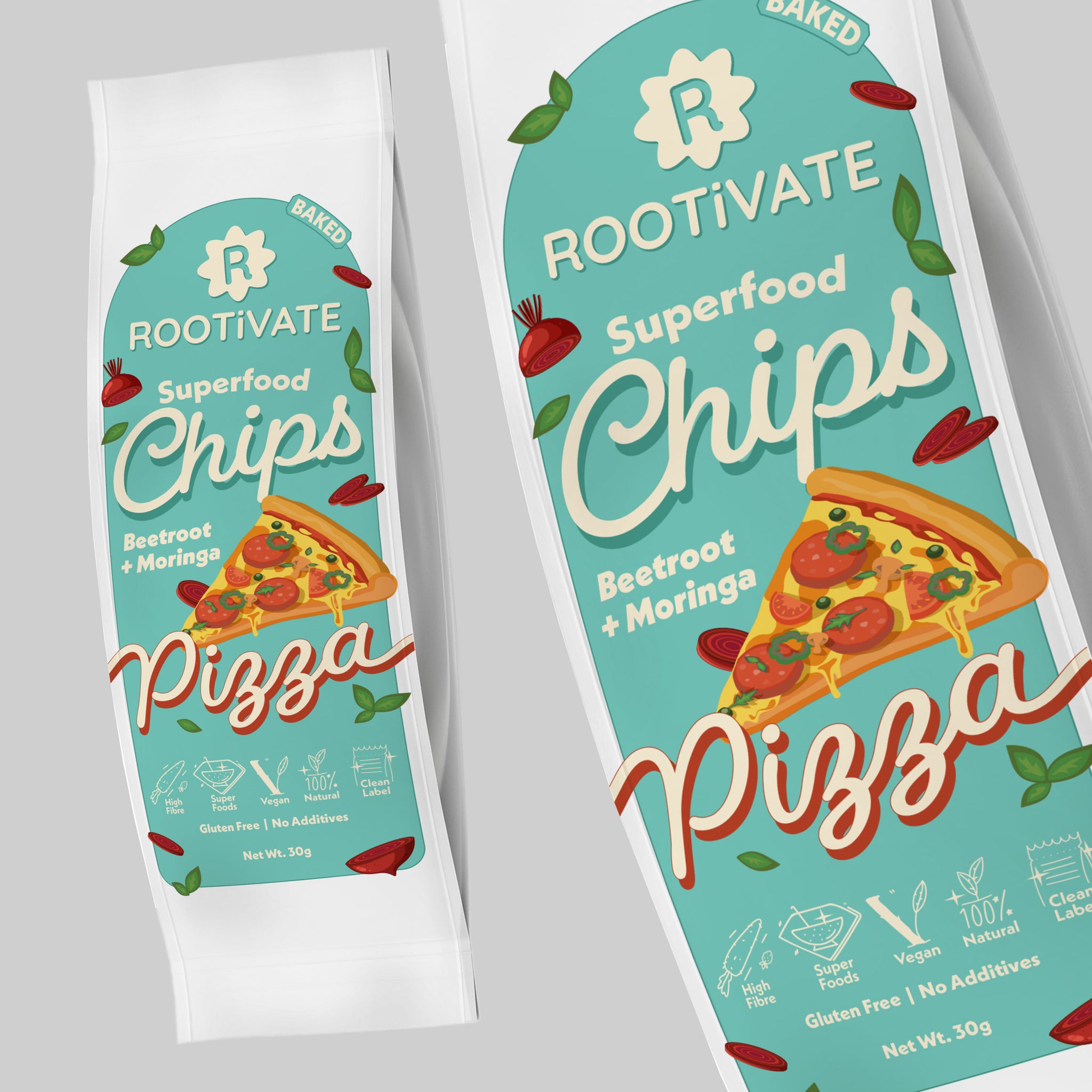 SuperFood Chips (Pizza) - Pack of 4