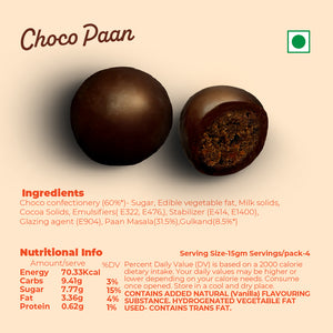 Paan + Choco Pops
