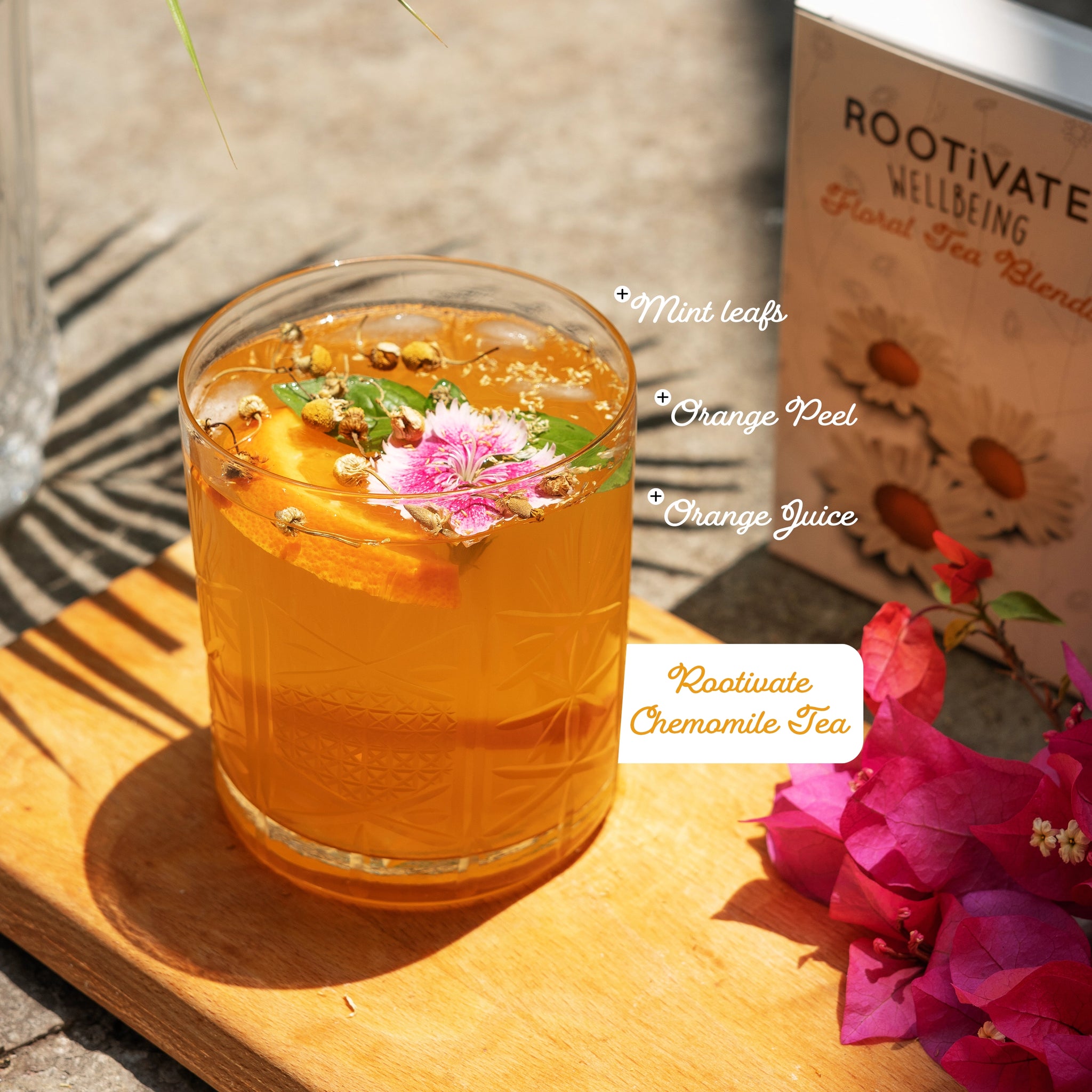 Chamomile & Lemongrass Signature Blended Luxury Floral Tea
